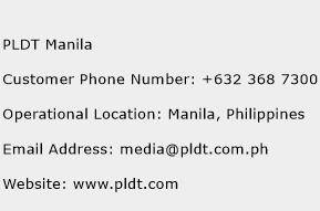 PLDT Manila Phone Number Customer Service
