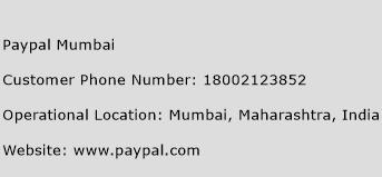 Paypal Mumbai Phone Number Customer Service
