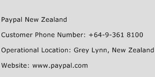 Paypal New Zealand Phone Number Customer Service