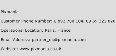 Pixmania Phone Number Customer Service