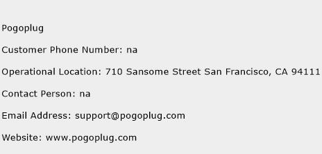 Pogoplug Phone Number Customer Service