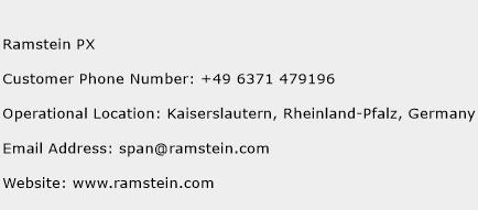 Ramstein PX Phone Number Customer Service