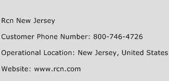 Rcn New Jersey Phone Number Customer Service