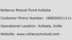 Reliance Mutual Fund Kolkata Phone Number Customer Service