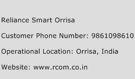 Reliance Smart Orrisa Phone Number Customer Service