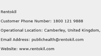 Rentokil Phone Number Customer Service