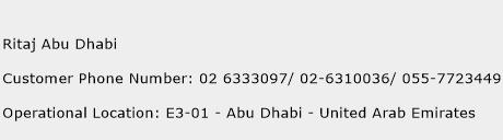 Ritaj Abu Dhabi Phone Number Customer Service