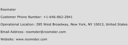 Roomster Phone Number Customer Service