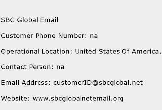 SBC Global Email Phone Number Customer Service