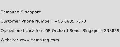 Samsung Singapore Phone Number Customer Service