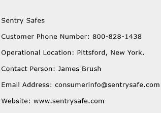 Sentry Safes Phone Number Customer Service