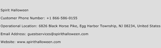 Spirit Halloween Phone Number Customer Service