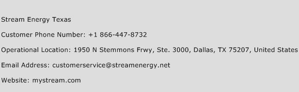 Stream Energy Texas Phone Number Customer Service