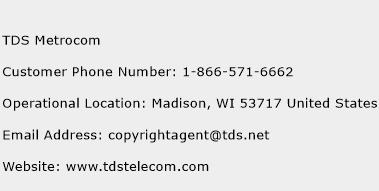 TDS Metrocom Phone Number Customer Service