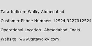 Tata Indicom Walky Ahmedabad Phone Number Customer Service