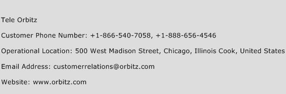 Tele Orbitz Phone Number Customer Service