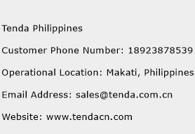 Tenda Philippines Phone Number Customer Service