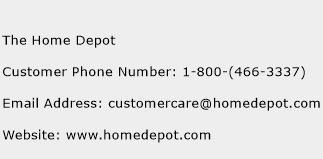The Home Depot Phone Number Customer Service