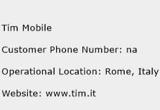 Tim Mobile Phone Number Customer Service