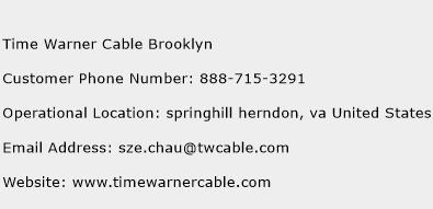 Time Warner Cable Brooklyn Phone Number Customer Service