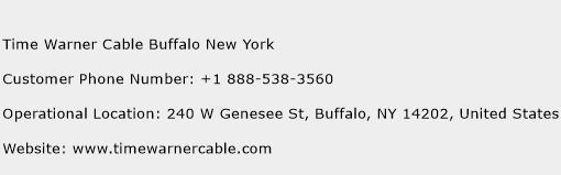 Time Warner Cable Buffalo New York Phone Number Customer Service