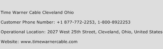 Time Warner Cable Cleveland Ohio Phone Number Customer Service