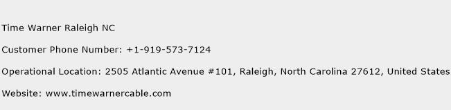 Time Warner Raleigh NC Phone Number Customer Service