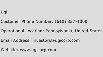UGI Phone Number Customer Service