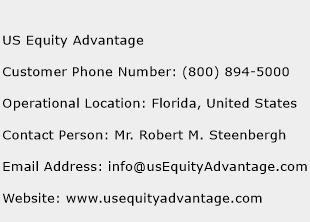 US Equity Advantage Phone Number Customer Service