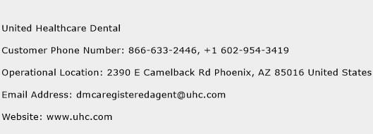United Healthcare Dental Phone Number Customer Service