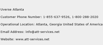 Uverse Atlanta Phone Number Customer Service