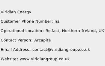 Viridian Energy Phone Number Customer Service