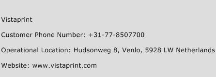 Vistaprint Phone Number Customer Service