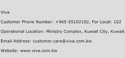 Viva Phone Number Customer Service