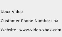 Xbox Video Phone Number Customer Service
