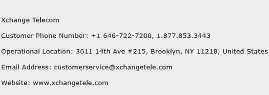 Xchange Telecom Phone Number Customer Service
