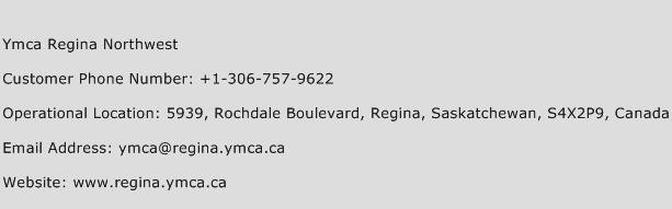 Ymca Regina Northwest Phone Number Customer Service